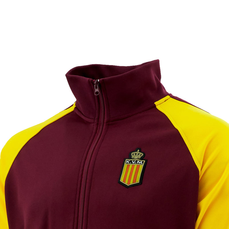 Topfanz Retro vest Geel/Maroon