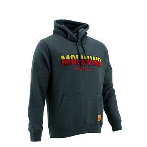 Hoodie donkergrijs MALINWA since 1904