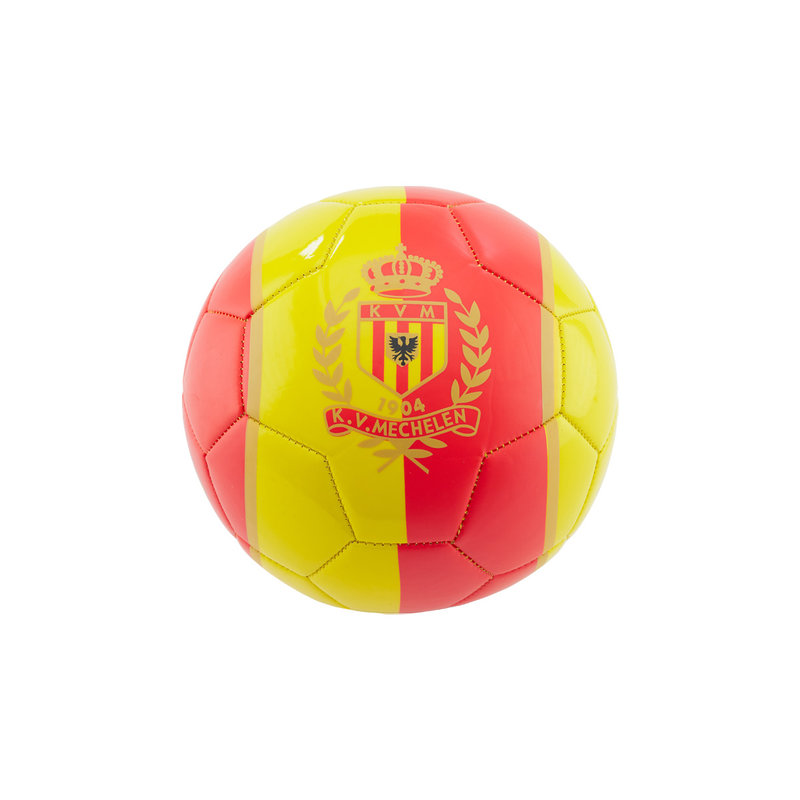 Topfanz Voetbal maat 5 logo geel-rood