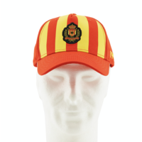 Topfanz Cap red/yellow stripes kids