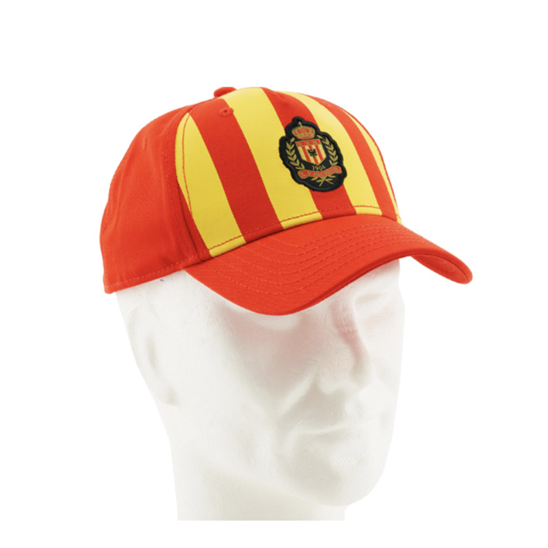 Topfanz Cap red/yellow stripes kids