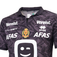 Errea ERREA - AWAY SHIRT 24/25 ZWART JUNIOR