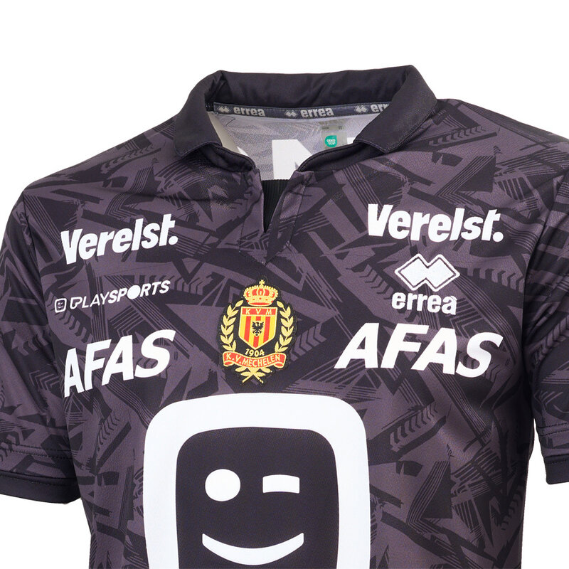 Errea ERREA - AWAY SHIRT 24/25 NOIR JUNIOR