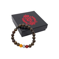Topfanz Armband met Bronziet edelstenen
