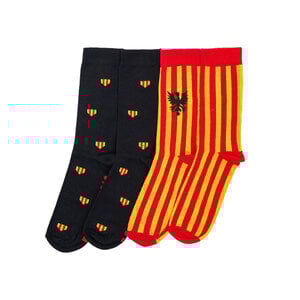 Duopack socks KV Mechelen - Black + Striped