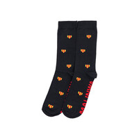 Topfanz Chausettes duo pack KV Mechelen - Noir + Rayé