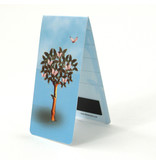 Magnetic Bookmark, Tree with butterflies