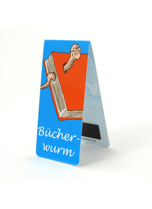 Magnetische Boekenlegger, Boeken wurm