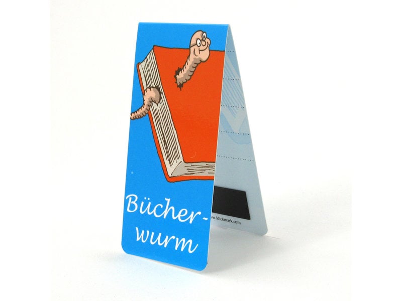 Magnetic Bookmark, Bucherwurm