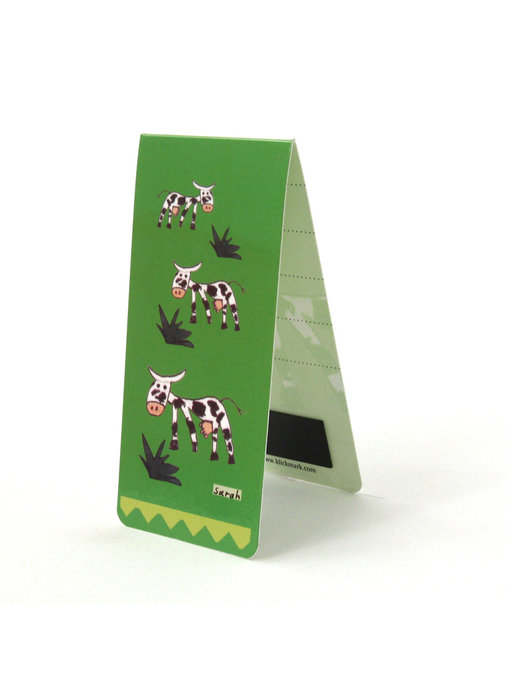 Magnetic Bookmark, Cows, illustration