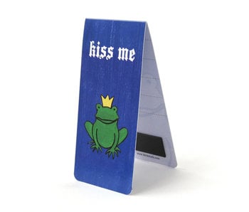 Magnetic Bookmark, Kiss Me ,Frog