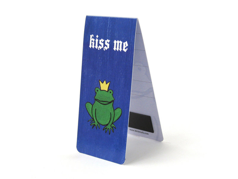 Magnetic Bookmark, Kiss Me ,Frog