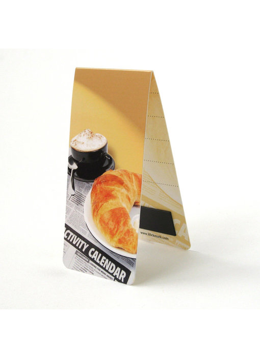 Magnetic Bookmark, Breakfast , Croissant