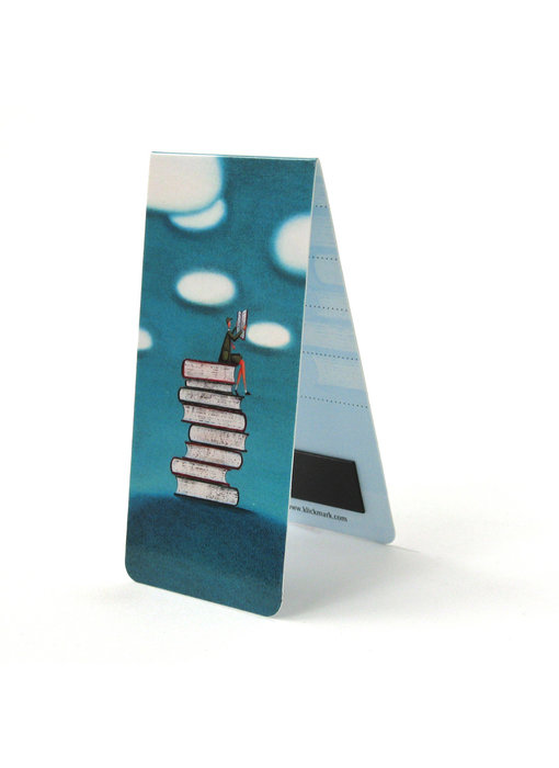 Magnetic Bookmark, Pile of Books , Illustration