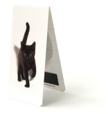 Magnetic Bookmark, Kitten, black