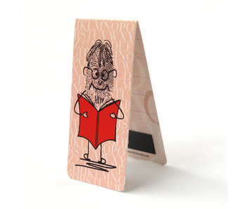 Magnetische Boekenlegger, Mr Thumb leest