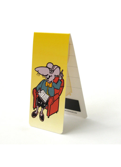 Magnetic Bookmark, Reading Rat