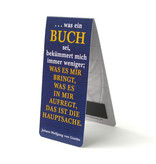 Magnetic Bookmark, German quote, J.W. von Goethe