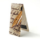 Marque-page magnétique, stylo plume