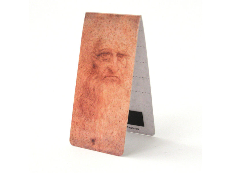 Magnetic Bookmark, Leonardo da Vinci, Self-portrait