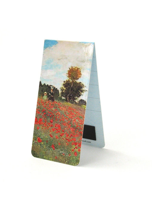 Marque-page magnétique, Claude Monet, Champ de coquelicots