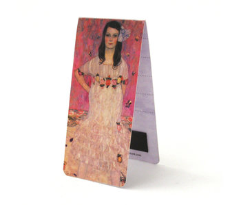 Magnetisches Lesezeichen, Mädchen, Klimt