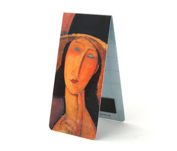 Magnetic Bookmark, Amedeo Modigliani , Woman with hat