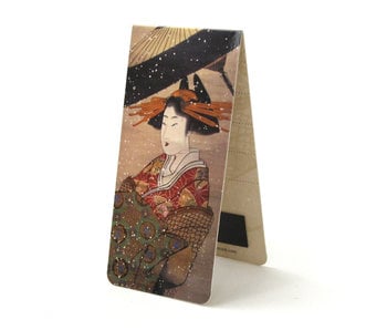 Marcador magnético, Katsushika Hokusai, cortesana