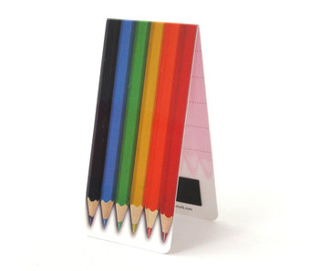 Marcador magnético, lápices de colores