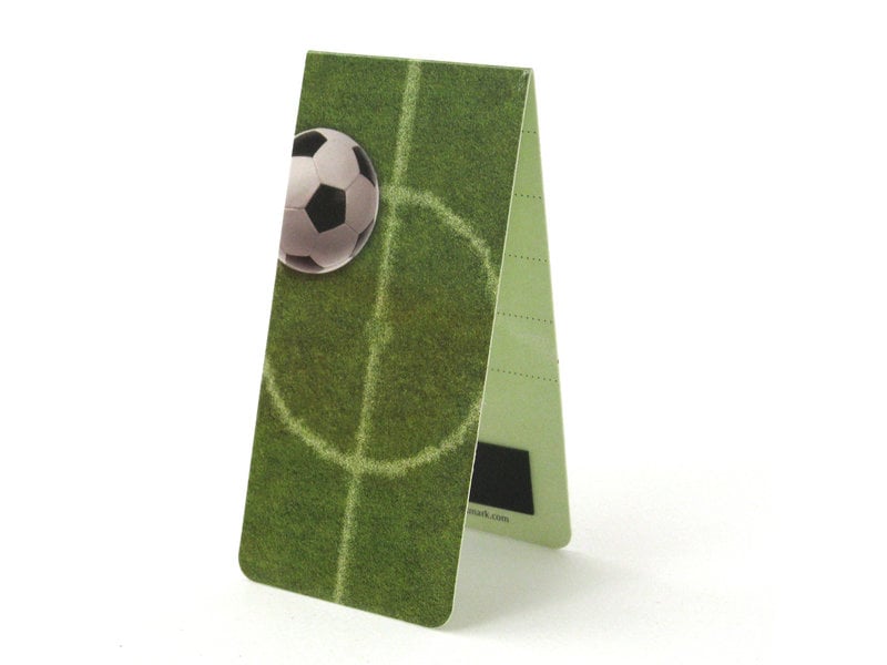 Magnetic Bookmark, Soccer, Ball, Field