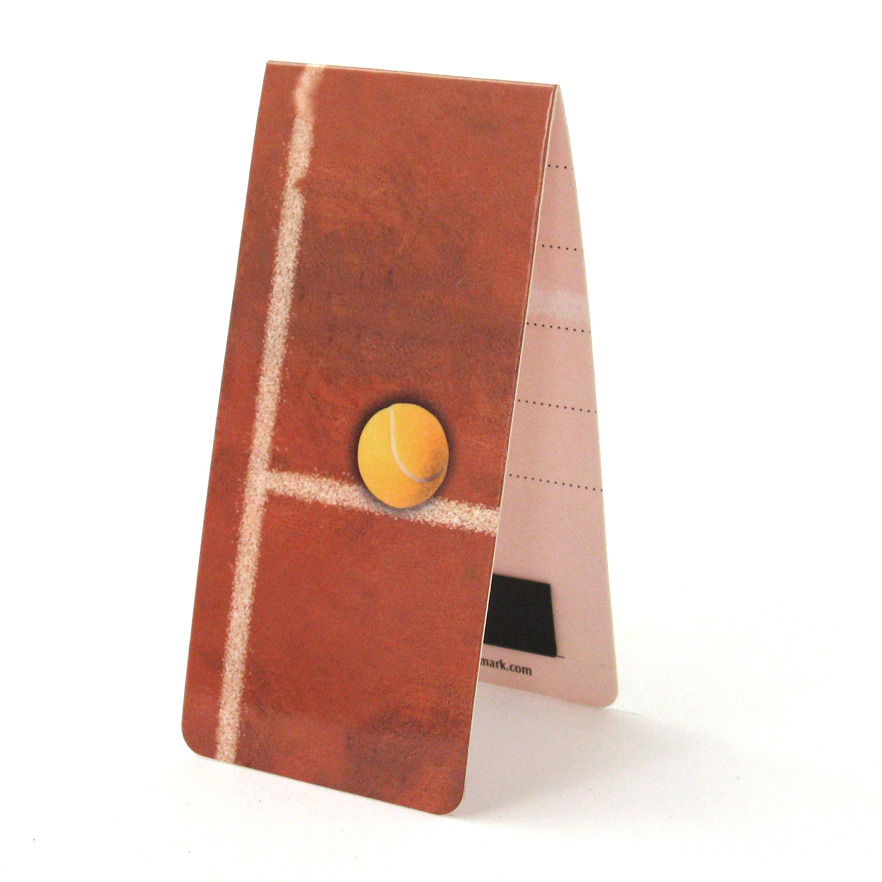 Lezen academisch Geslaagd Magnetic Bookmark, Tennis - Museum-webshop