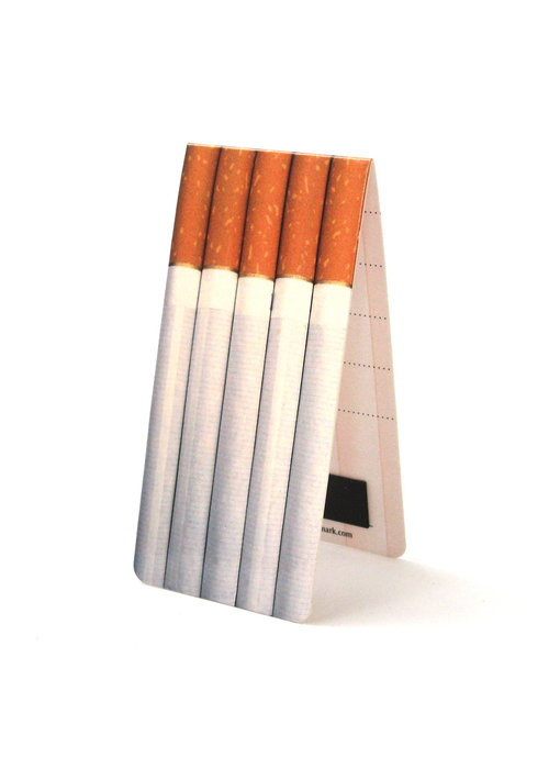 Marque-page magnétique, cigarettes