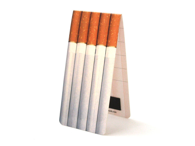 Magnetisches Lesezeichen, Zigaretten