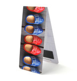 Magnetic Bookmark, Red and blue wooden shoes