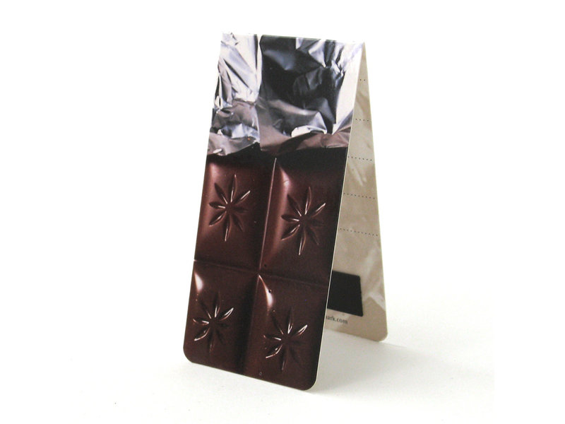 Magnetic Bookmark, Chocolate