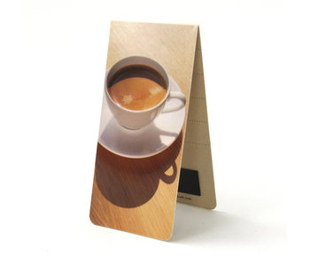 Magnetisches Lesezeichen, Tasse Kaffee