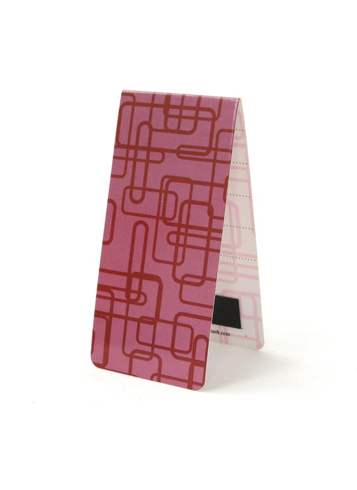 Magnetic Bookmark, Retro decor pink