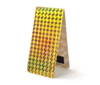 Magnetic Bookmark, Hologram Gold