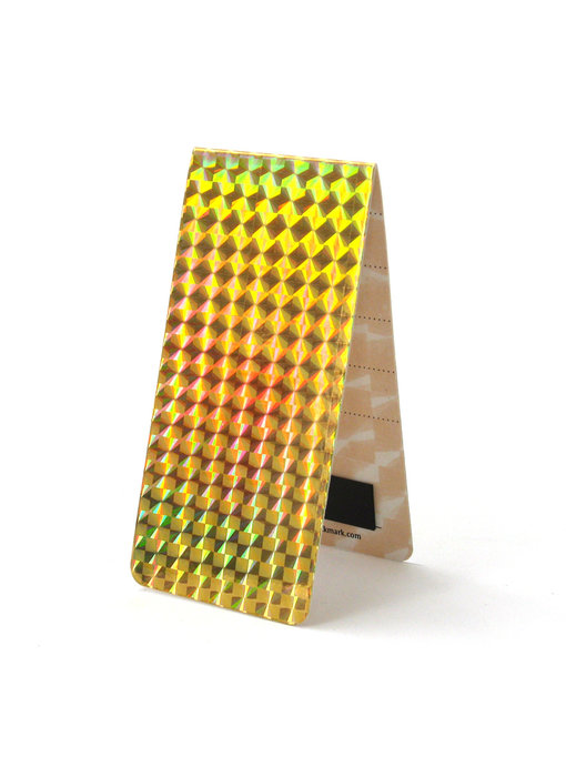 Magnetic Bookmark, Hologram Gold