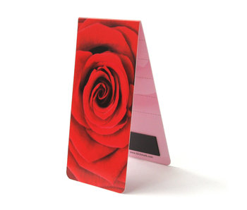 Magnetic Bookmark, Red rose