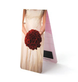 Magnetic Bookmark, Wedding, roses