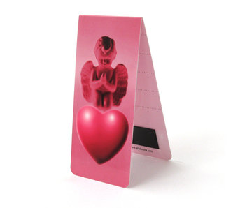 Magnetic Bookmark, Heart and angel