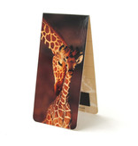 Marque-page magnétique, girafe