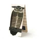 Magnetic Bookmark, Owl, Illustration
