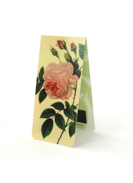 Magnetic Bookmark, Pink rose