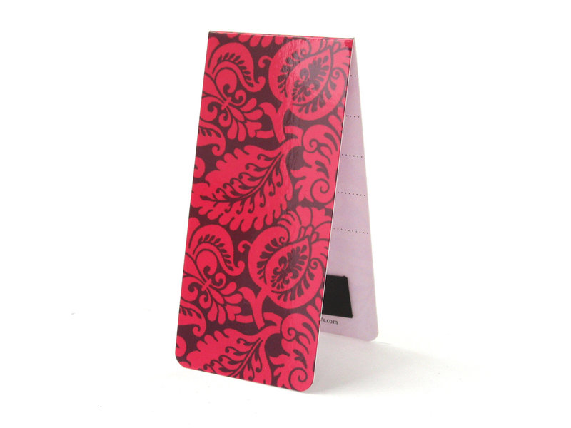 Magnetic Bookmark, Wallpaper, flowers pink