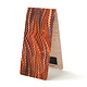 Magnetic Bookmark, Marble paper