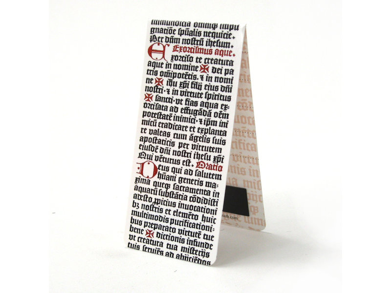 Magnetic Bookmark, Bible, calligraphy