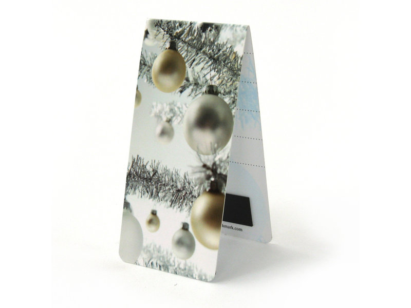 Magnetic Bookmark, Christmas Tree, balls