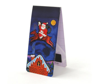 Magnetic Bookmark, Santa Claus , Illustration